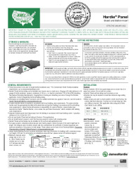 PR Instl Docs FL13223 R8 II FL13223 R7 II HardiePanel HZ10 16inch Install-Instr stamp
