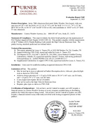 PR TECH DOCS FL13406 R6 AE EVALREPORT516E