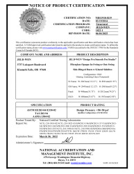 PR CERTIFICATE FL13541 R21 C CAC NI011910-R19