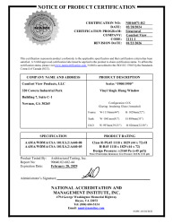 PR CERTIFICATE FL13565 R14 C CAC NI016071-R2