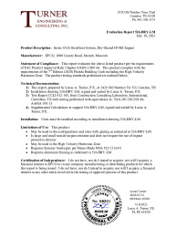 PR TECH DOCS FL13599 R5 AE EVALREPORT-526-DRY-LM