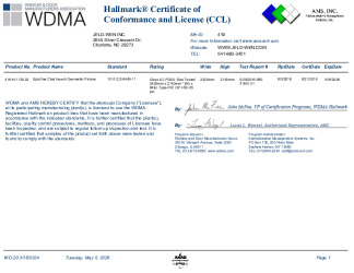 PR CERTIFICATE FL13699 R14 C CAC JELD-WEN419CCL - 2026-05-05T080425.273 21331.7
