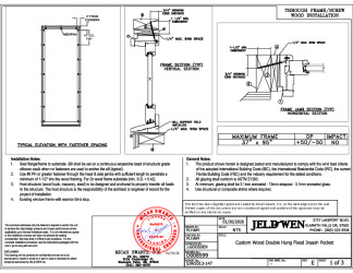 PR Instl Docs FL13699 R14 II D008599 (42211.7) - Custom Wood Double Hung Fixed Insash Pocket 37x95 DP50 FBC 1-30-26 DSS