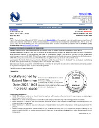 PR Instl Docs FL13712 R5 II 2023 09 FINAL PEER-RXL-001.A NON-HVHZ FL13712-R5
