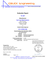 PR INSTL DOCS FL13754 R5 II 02 23-603.02 EC-200 ACM WAL SY STL STUD ER8 DS