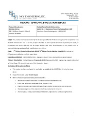PR TECH DOCS FL13789 R4 AE EVALUATION REPORT 2023