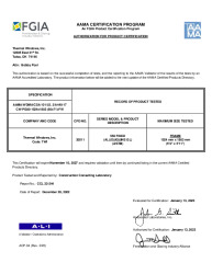 PR CERTIFICATE FL13843 R5 C CAC 550-CW80 CERTIFICATION