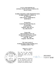 PR Instl Docs FL14016 R5 II EvaluationReportC2717 4