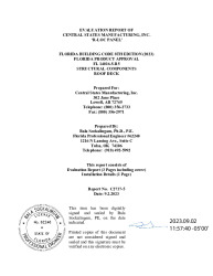 PR Instl Docs FL14016 R6 II EvaluationReportC2717 5