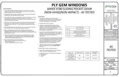 PR INSTL DOCS FL14038 R6 II PGW028 4780-PD 2X