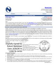 PR TECH DOCS FL14083 R38 AE 2026 06 16 FINAL PEER-CRL-003.A NON-HVHZ FL14083-R38