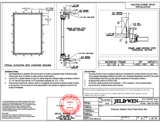 PR Instl Docs FL14088 R11 II D009460 (14088.2) - Premium Atlantic Vinyl Fixed Direct Set 52.125x75 DP65 FBC Installs 1-23-25 DSS