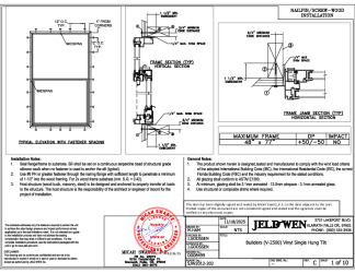PR Instl Docs FL14104 R26 II D008499 (14104.1) - Builders (V-2500) Vinyl Single Hung Tilt 48x77 DP50 FBC 11-18-25 DSS
