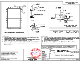 PR Instl Docs FL14104 R26 II D008499 (14104.7) - Builders (V-2500) Vinyl Single Hung Tilt 48x72 DP35-40 FBC Installs 6-16-25 DSS