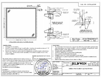 PR Instl Docs FL14108 R14 II DH Fixed 72x72 Installation