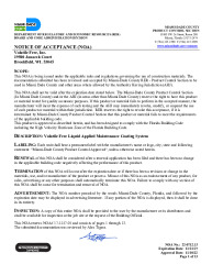 PR TECH DOCS FL14125 R9 AE NOA 22071213 INFORMATION