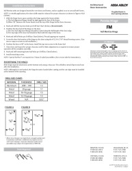 PR Instl Docs FL14267 R7 II INS-PH-01-FM Hinge
