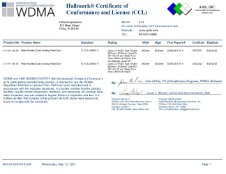 PR CERTIFICATE FL14293 R11 C CAC 411-H-1164.78-79 CCL