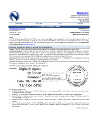PR TECH DOCS FL14318 R19 AE 2023 04 18 FINAL PEER-VRS-002.A PVC FL14318-R19