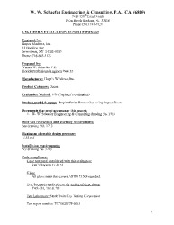 PR TECH DOCS FL14363 R6 AE EVALUATION REPORT WWS-169