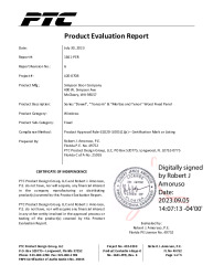 PR TECH DOCS FL14488 R10 AE PER 1841 REV6 SIMPSONWOODFIXEDPANEL SS