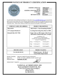PR CERTIFICATE FL14569 R14 C CAC NI006254-R7