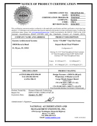 PR CERTIFICATE FL14608 R17 C CAC NI011878.01-R4
