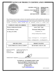 PR CERTIFICATE FL14610 R15 C CAC NI010634.01-R4