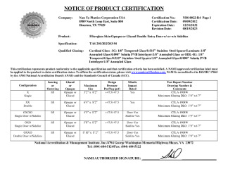 PR CERTIFICATE FL14752 R12 C CAC NI010022-R4