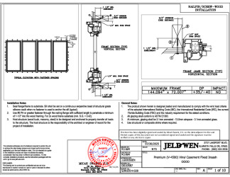 PR Instl Docs FL14784 R17 II D010587 (14784.12) - Premium (V-4500) Vinyl Casement Fixed Insash 144x72 OOOO DP35-40 FBC Installs 7-30-25 DSS