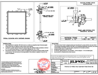 PR Instl Docs FL14784 R18 II D010580 (14784.4) - Premium (V-4500) Vinyl Casement Fixed Direct Set 60x72 DP35 FBC Installs 7-30-25 DSS