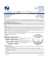 PR Instl Docs FL14807 R5 II 2023 12 06 FINAL PEER-MLK-003.A NON-HVHZ FL14807-R5
