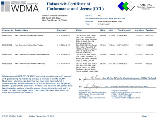 PR CERTIFICATE FL14873 R5 C CAC 14873 CCL - PRO