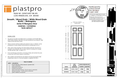 PR Instl Docs FL15213 R6 II (e) Inst 15213.37