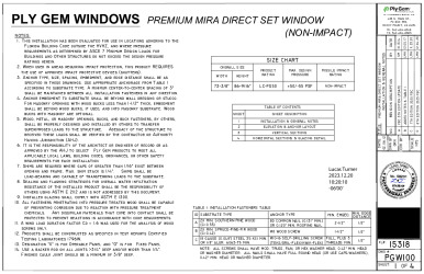 PR INSTL DOCS FL15318 R8 II PGW100-D