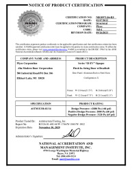 PR CERTIFICATE FL15336 R4 C CAC NI010971.06-R8