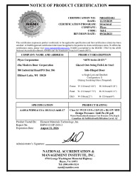 PR CERTIFICATE FL15336 R4 C CAC NI014553-R1