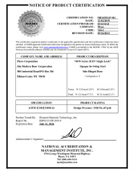 PR CERTIFICATE FL15336 R4 C CAC NI014553.07-R1