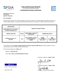 PR CERTIFICATE FL15350 R14 C CAC APC(18116)1795.04-106-12-R1 9770 CSMT FINLESS(011629)