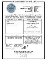 PR Certificate FL15395 R5 C CAC NI010950-R3