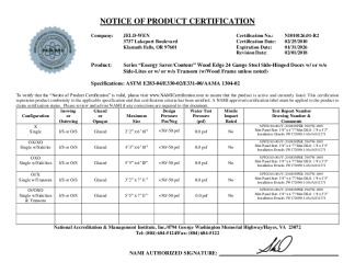 PR CERTIFICATE FL15474 R6 C CAC NI010126.01-R2