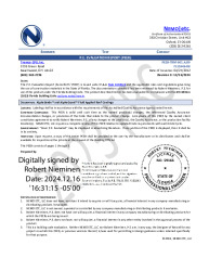 PR Instl Docs FL15546 R8 II 2024 12 16 FINAL PEER-TRM-001.A C-A-C FL15546-R8