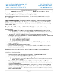 PR TECH DOCS FL15592 R9 AE ACE-PER-1131 REV0 ISFG SS