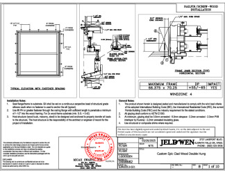 PR Instl Docs FL15594 R18 II D008682 (15594.6) - Custom Epic Clad Wood Double Hung 66.375x70.25 DP55-65 FBC Installs 3-20-25 DSS