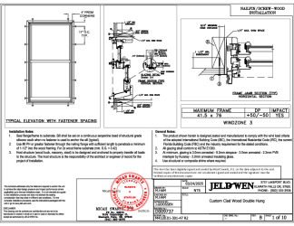 PR Instl Docs FL15594 R19 II D009737 (15594.2) - Custom Clad Wood Double Hung 41.5x76 DP50 FBC Installs 3-24-25 DSS