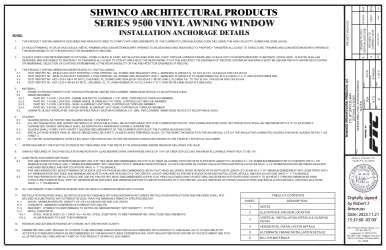 PR Instl Docs FL15758 R10 II SHW0001 RevB 9500 Awning ss