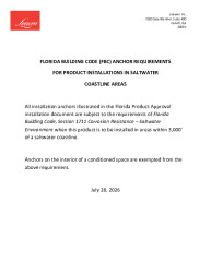 PR Instl Docs FL15773 R7 II FBC 2026 Section 1711 Installation Statement