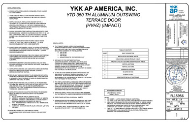 PR Instl Docs FL15956 R8 II YKK012 SS 2020-08-31