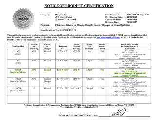 PR CERTIFICATE FL16094 R10 C CAC (C) NAMI CERT 16094.2