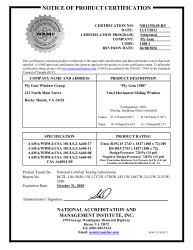 PR CERTIFICATE FL16102 R14 C CAC NI011358.05-R9